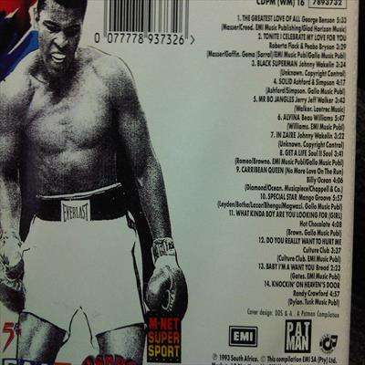 The Greatest : Muhamad Ali : Various Artists : CD