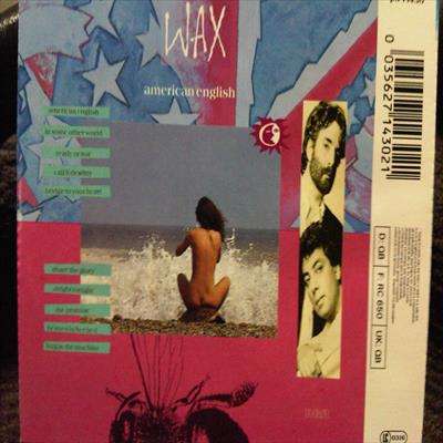 Wax : American English : CD