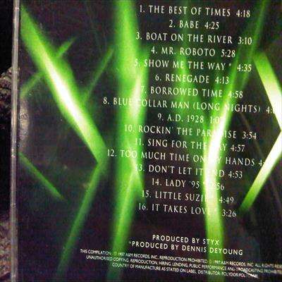 Styx : The Best of : CD