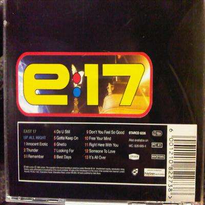 East 17 : Up All Night : CD