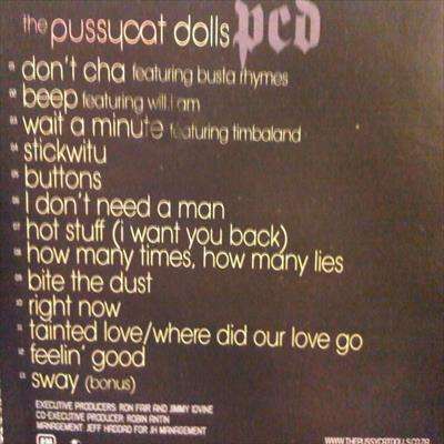 The Pusscat Dolls:PCD : CD