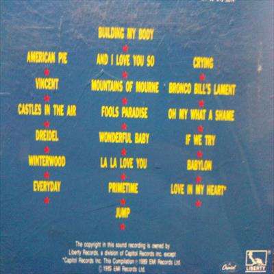 Don McLean : The Very Best of : CD