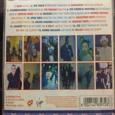 Big Hits 97 : Various Artists : CD
