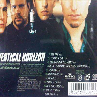 Vertical Horizon : Everything you want : CD