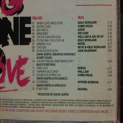 David Guetta : One Love : CD