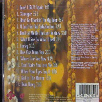 Britney Spears : Oops I did it again : CD
