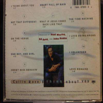 Collin Raye : I think About you : CD