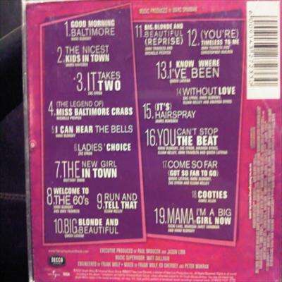 Hairspray : Soundtrack to the motion picture : CD