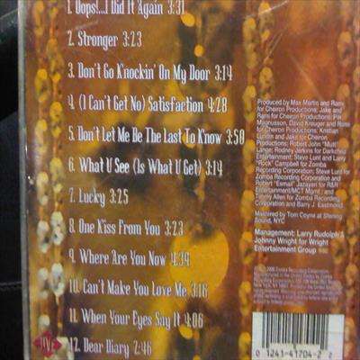 Britney Spears : Oops I did it Again : CD