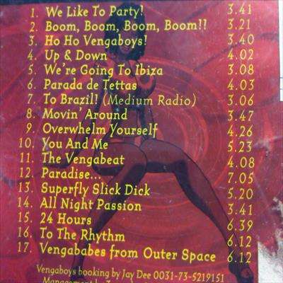 Venga Boys : The Party Album : CD