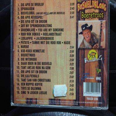 Thys die Bosveldklong : Boeretroos : CD