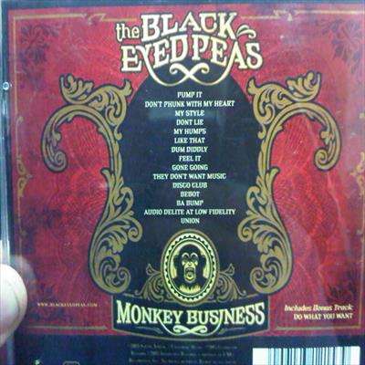 The Black Eyed Peas : Monkey Business : CD