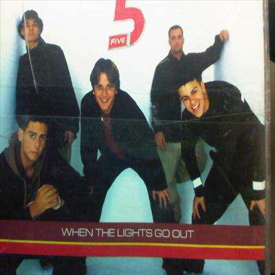 Five : When the Lights go out : CD Single : Made in South Africa : CD