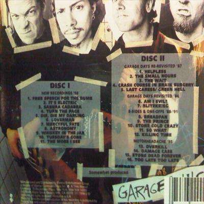 Metallica : Garage Inc : 2 Cd Set : CD