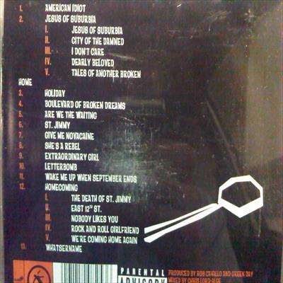 Greenday : Amerian Idiot : CD
