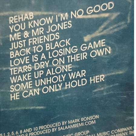Amy Winehouse : Back to Black : CD