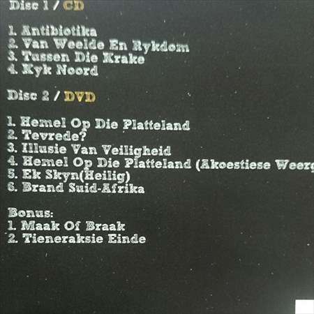 Fokofpolisiekar : Antibiotka : CD + DVD (CD FOR SALE)