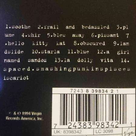 Smashing Pumpkins : Pisces Iscariot : CD