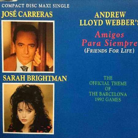 Andrew Lloyd Webber : Maxi Single : The Barcelona 1992 Theme : CD
