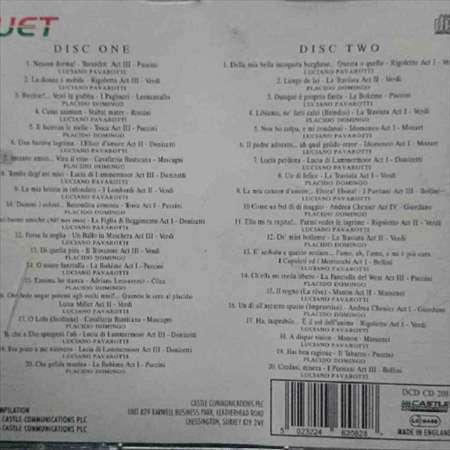 Duet:Tenor Arias Domingo and Pavarotti : CD