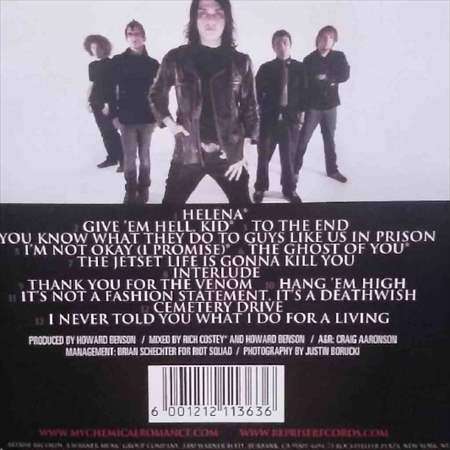 My Chemical Romance : Three Cheers for Sweet Revenge : CD