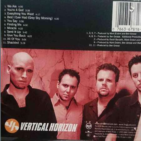 Vertical Horizon : Everthing you Want : CD