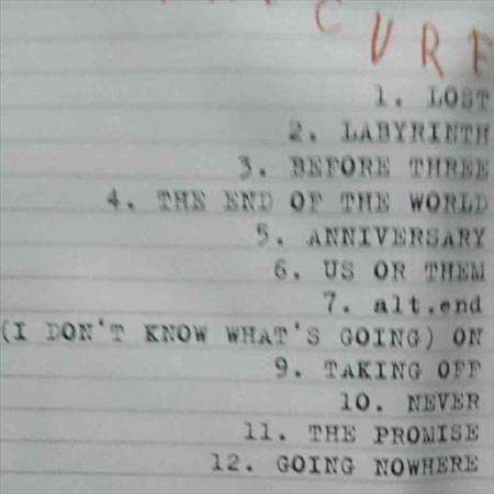 The Cure : The Cure : CD