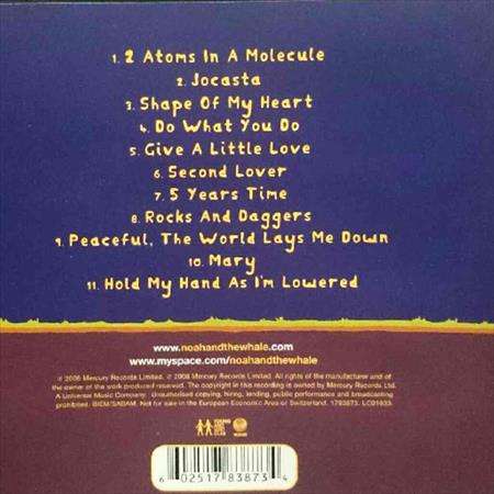 Noah and the Whale:Peaceful The World Lays me Down : CD
