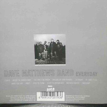 Dave Matthews Band : Everyday : CD