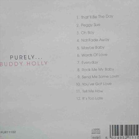 Budd Holly:Purely : CD