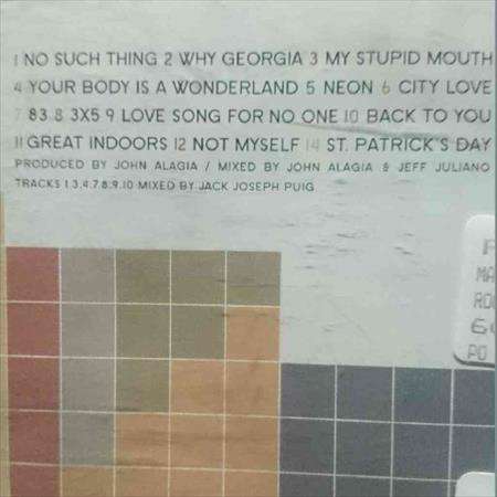 John Mayer:Room for Squares : CD
