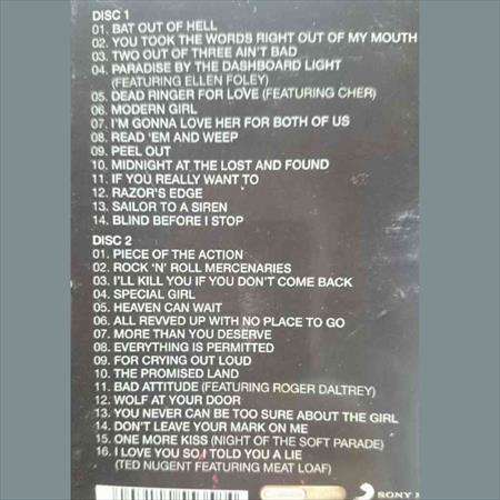 Meat Loaf : The Best of Piece of Action : CD