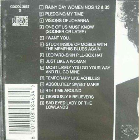 Bob Dylan : Blonde on Blonde : CD