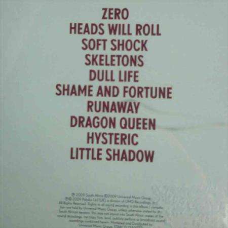 Yeah Yeah Yeahs : Its Blitz : CD