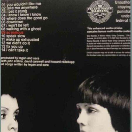 Tegan and Sara:So Jealous : CD