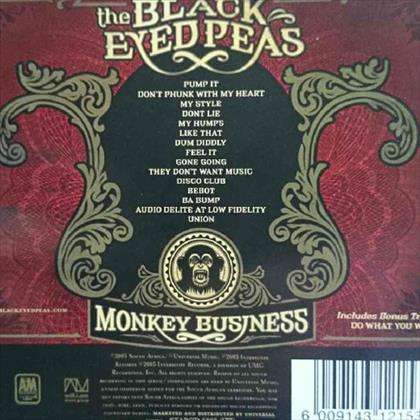 The Black Eyed Peas : Mokey Business : CD