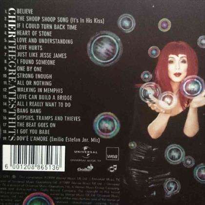 Cher : The Greatest Hits : CD