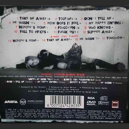 Avril Lavigne : Under my Skin : Special Edition : CD + DVD : CD