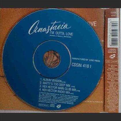 Anastacia : Im Outta Love : CD single : Made in South Africa : CD