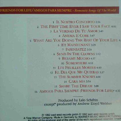 Jose Carreras : Amigo Para Siempre Friends for Life . : CD