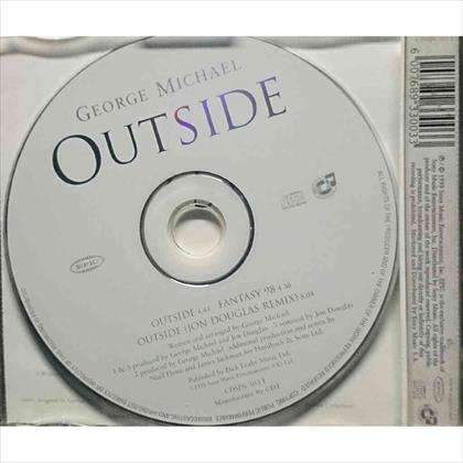 George Michael : Outside : CD Single : Made in the RSA : CD