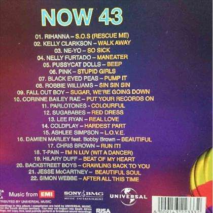Now thats what I call Music 43 : Now 43 : Various Artists : CD