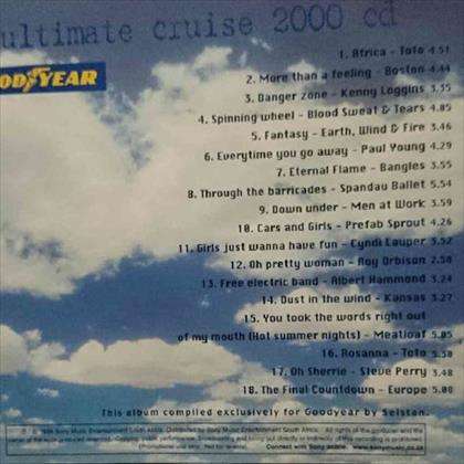The Ultimate Cruise 2000 CD : CD
