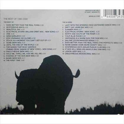U2 : The Best of 1990 - 2000 and B- Sides : 2 CD Set : CD