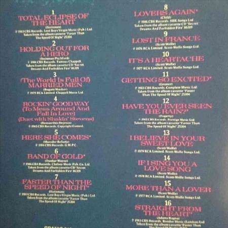 Bonnie Tyler : Greatest Hits : CD