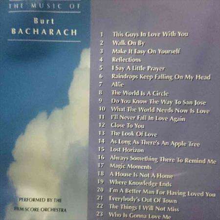 Burt Bacharach : The Music of : CD