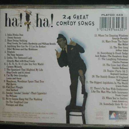 Ha Ha : 24 Greatest Comedy Songs : CD