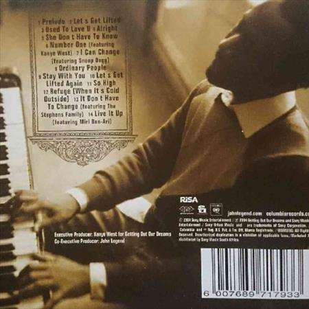 John Legend : Get Lifted : CD