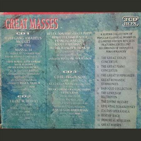 Great Masses : 3 CD Box Set : CD