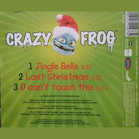 Crazy Frog : Jingle Bells Last Christmas : Cd Single : CD